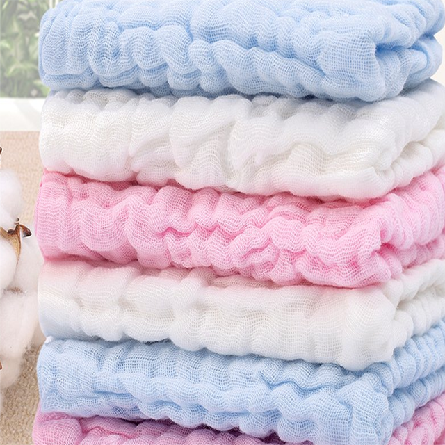 High Quality 6layers Cotton Printed gauze fabric for baby swaddle