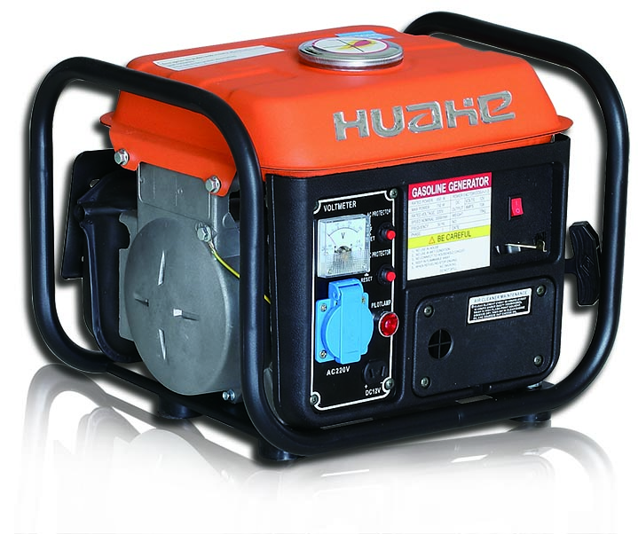 650 Вт небольшой бензиновый генератор с двигателем 2.0HP