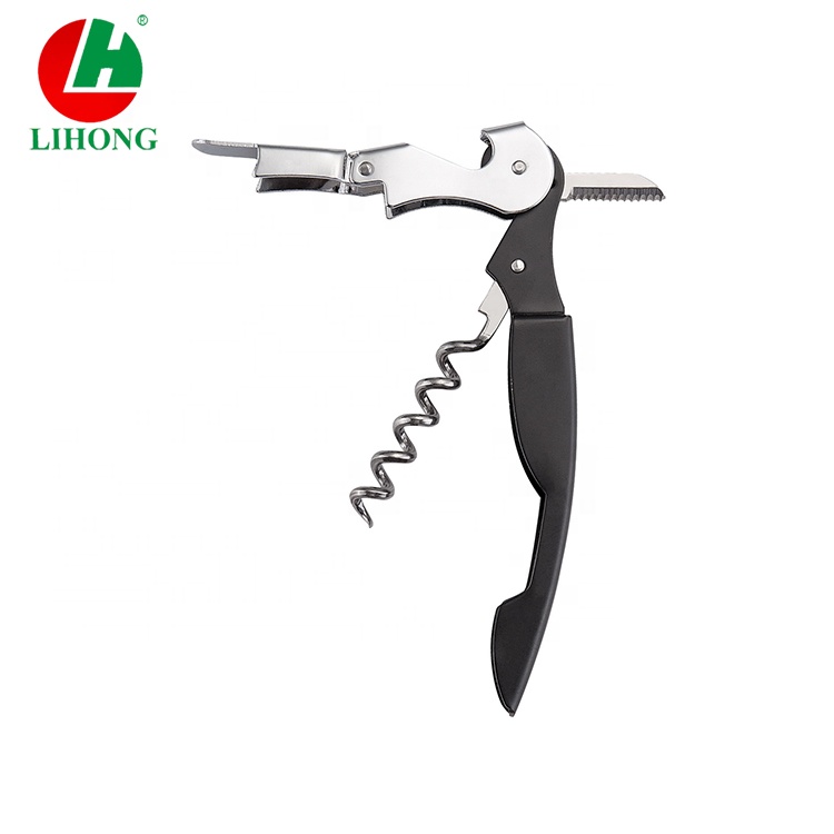 Hot Selling New Design Metal Wine Waiters Corkscrew with Iron Handle