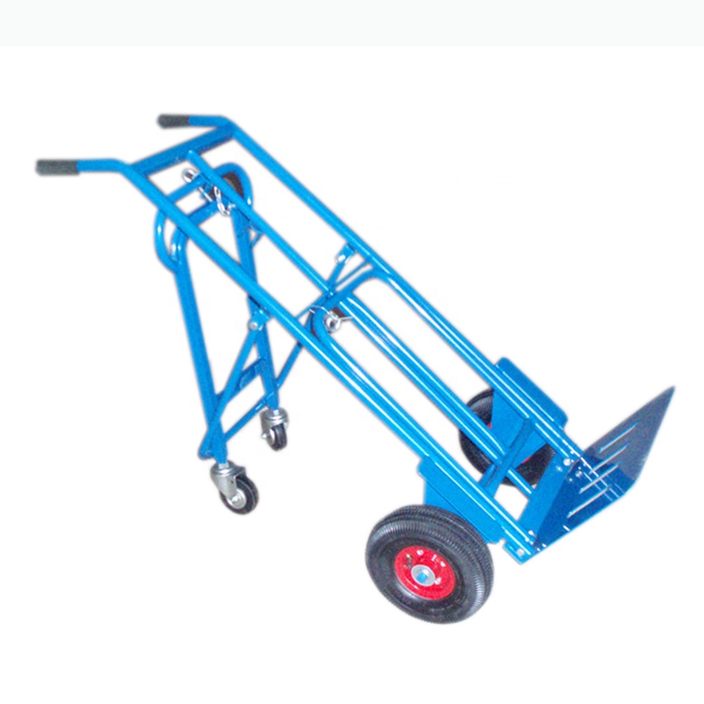Good Quality 4 Wheels Metal Transport Cart