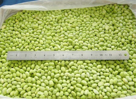 Замороженные замороженные соевые бобы Edamame