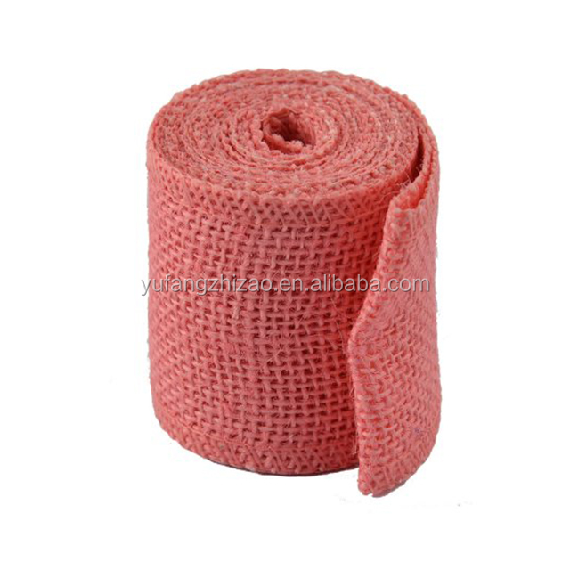 Модная печать Cuticolor Hessian Raw Джутовая Ткань Мешковина в рулоне для украшения