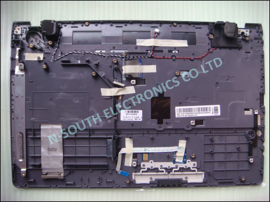 Новый для samsung np300e5a np300e5c Клавиатура Teclado с упора рук Черный русский ba75-03502a