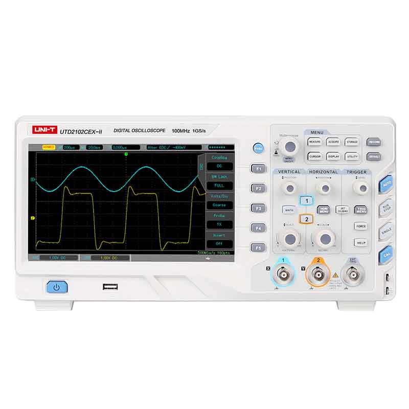 UTD2102CEX-II цифровой осциллограф