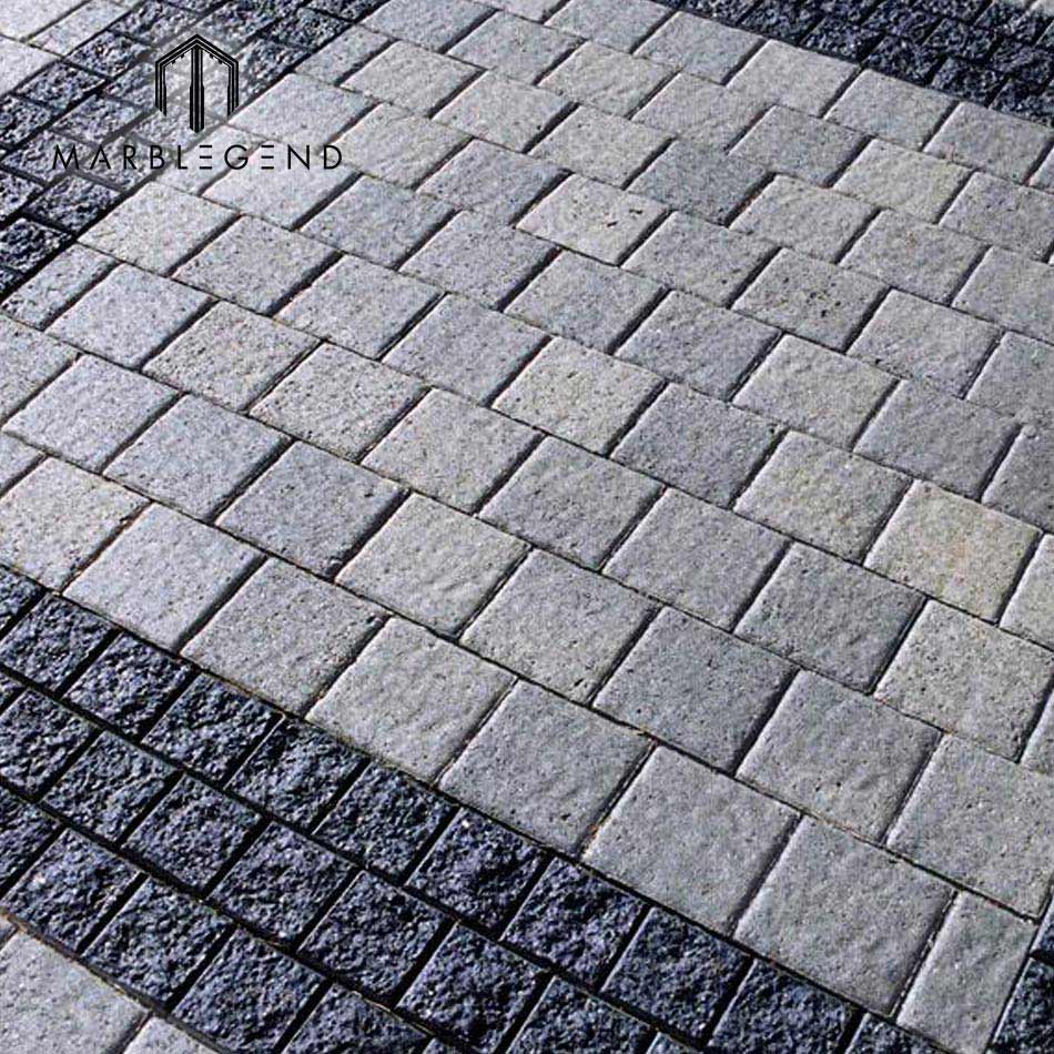 Outdoor Cheap Split Colorful Patio Granite Paving Stone