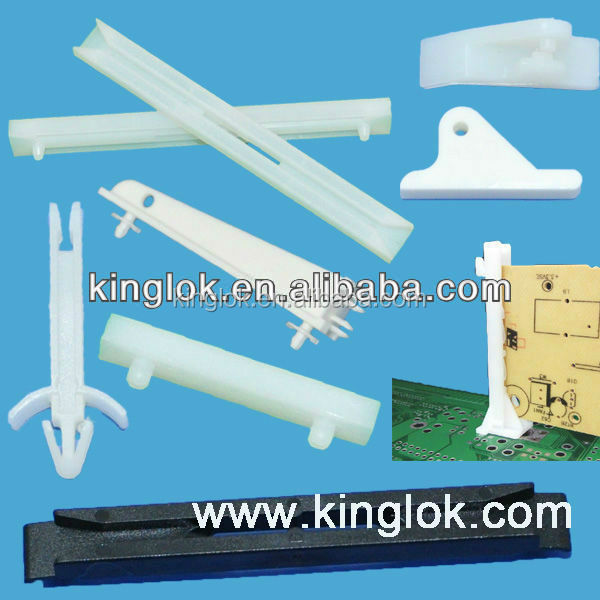 PC карты руководство нейлон направляющая для карт pcb, пластик железнодорожных pcb, направляющая pcb