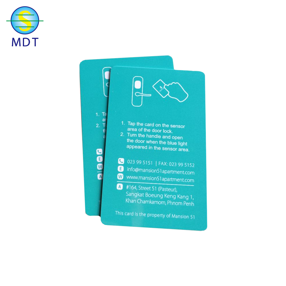 MDT пластиковый дизайн карты участника с магнитной полосой