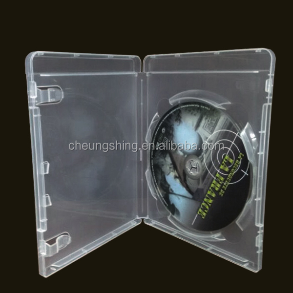 2021 горячая Распродажа 14 мм прозрачная коробка/чехол для dvd blu ray
