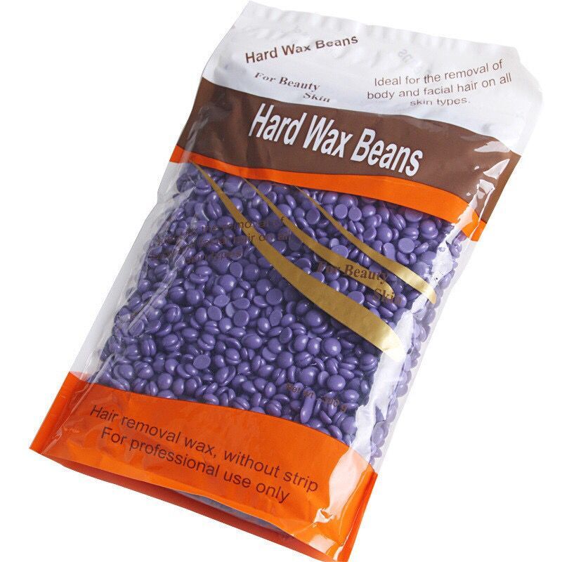 Private label Rose Flavor Wholesale Depilatory Hard Wax Pearl Beans Hair Removal Wax For Body