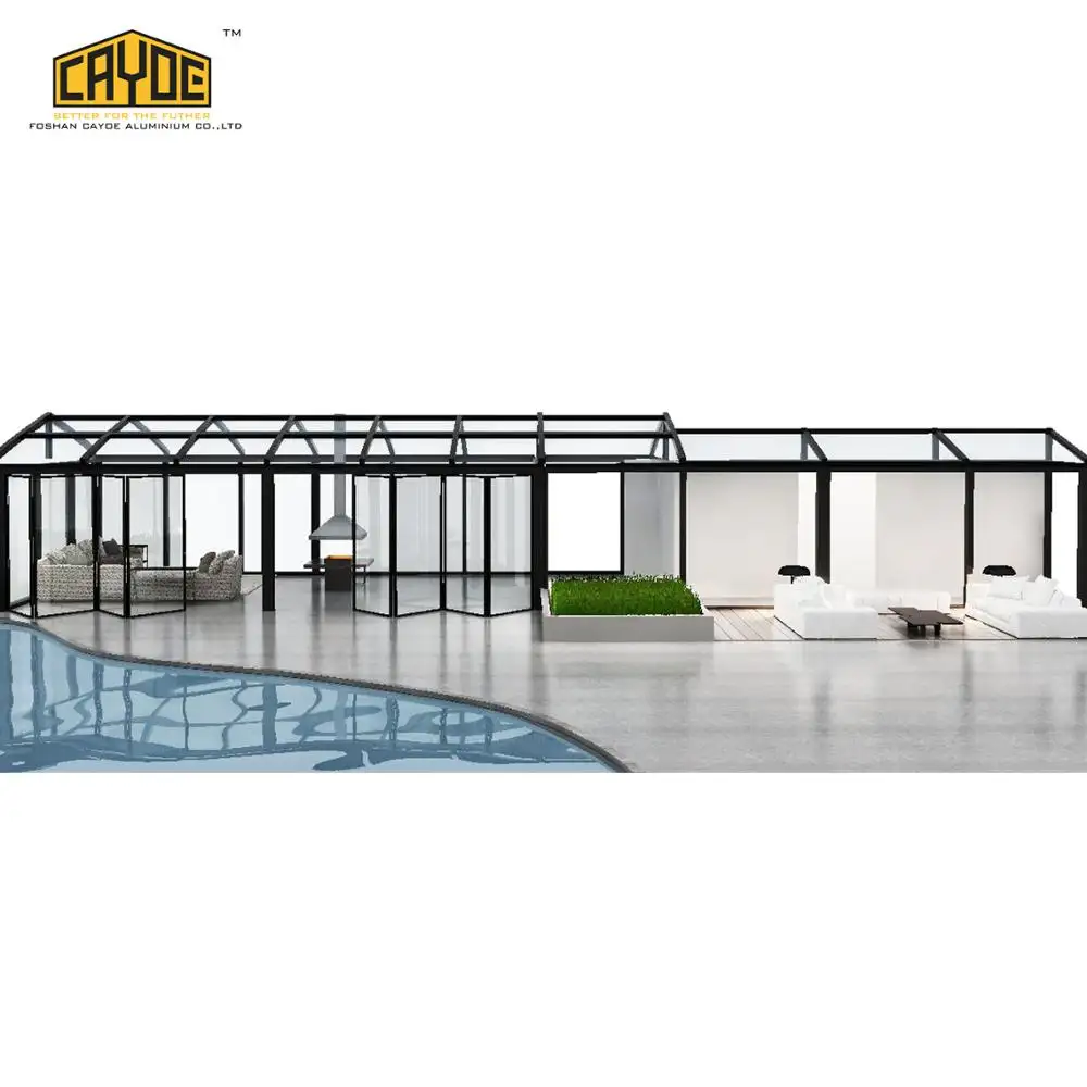 Garden sunrooms /glass sun room/glass winter garden swimming pool enclosures