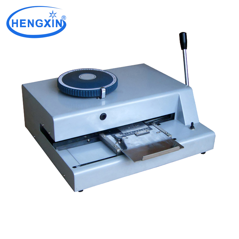 41D Nameplate embossing machine for stainless or alumiumum plates