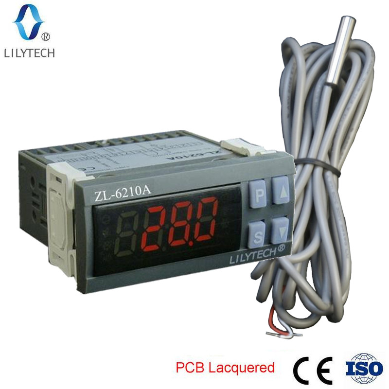 ZL-6210A, регулятор температуры, термостат, экономичный регулятор холодного хранения, Lilytech