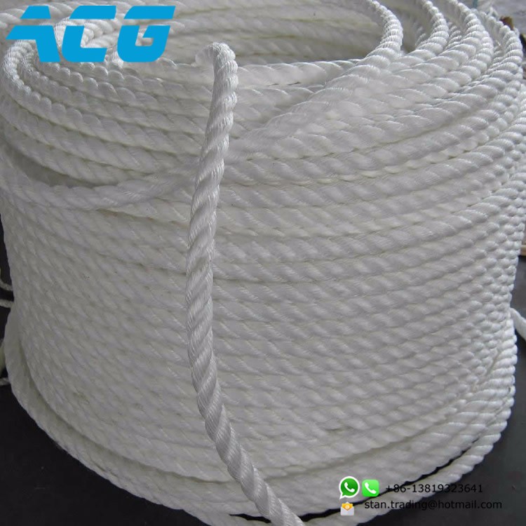 Высокая прочность 2400D UHMWPE волокна для морской веревки
