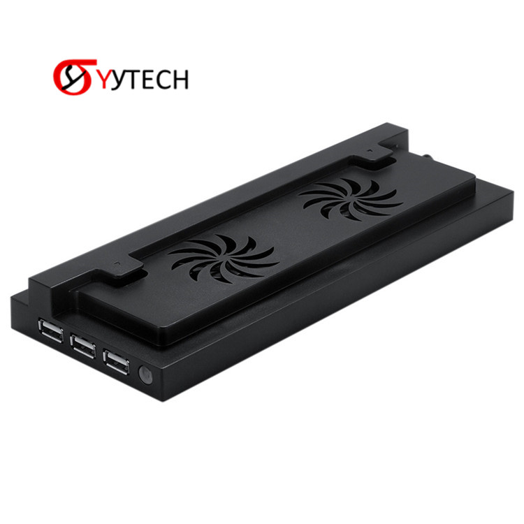 SYYTECH консоли вертикальная подставка вентилятор охлаждения крепление Нескользящие Secure Stand База держатель для XBOX ONE Slim