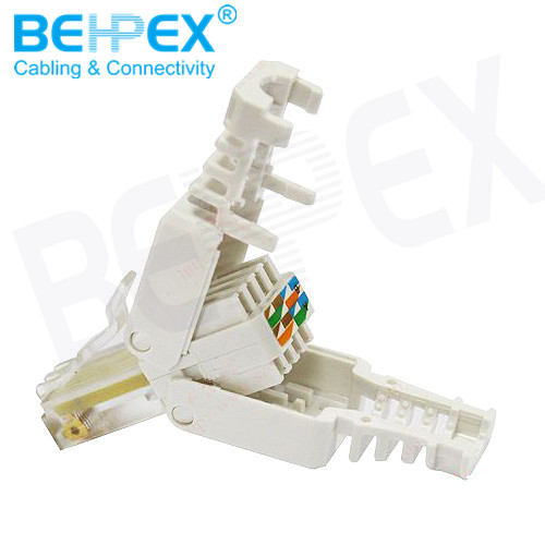 Модульный разъем CAT5E 8P8C UTP RJ45 Tooless