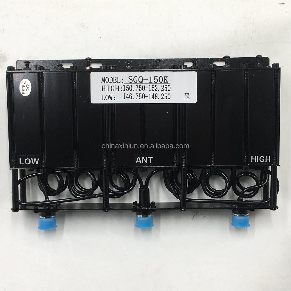 Широкополосная антенна VHF диплексер 136-174 МГц 100W 8 полости Диплексер для радио повторитель
