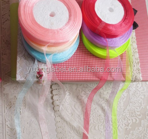 Ленты из органзы Shimmer Sheer ribbons для Валентина подарочная упаковка свадебные украшения