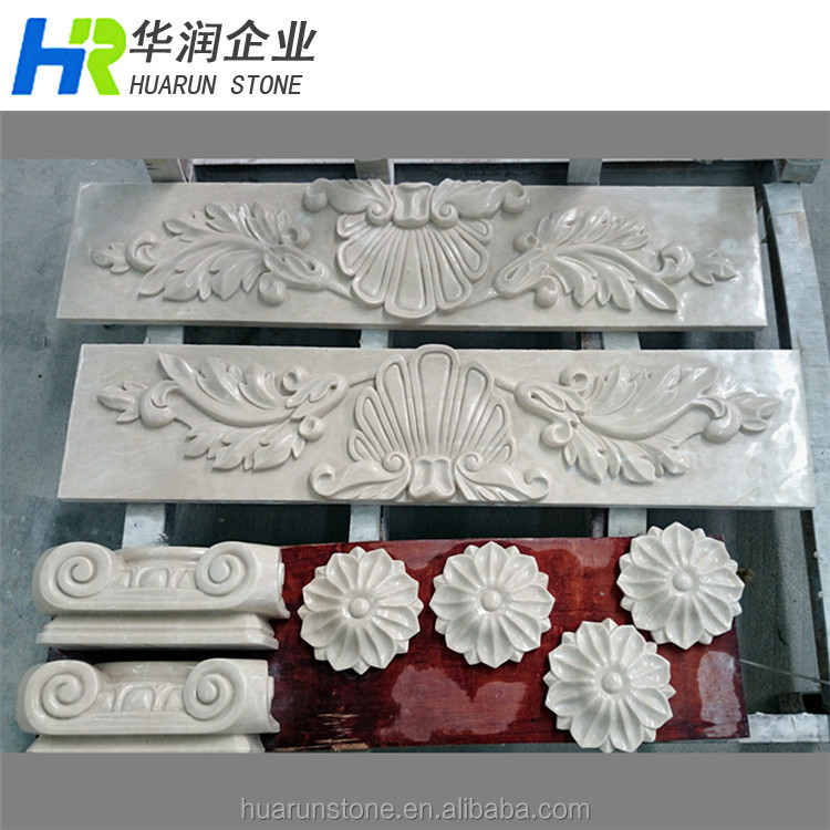 Рельефная скульптура Aran White Marble Wall Bas