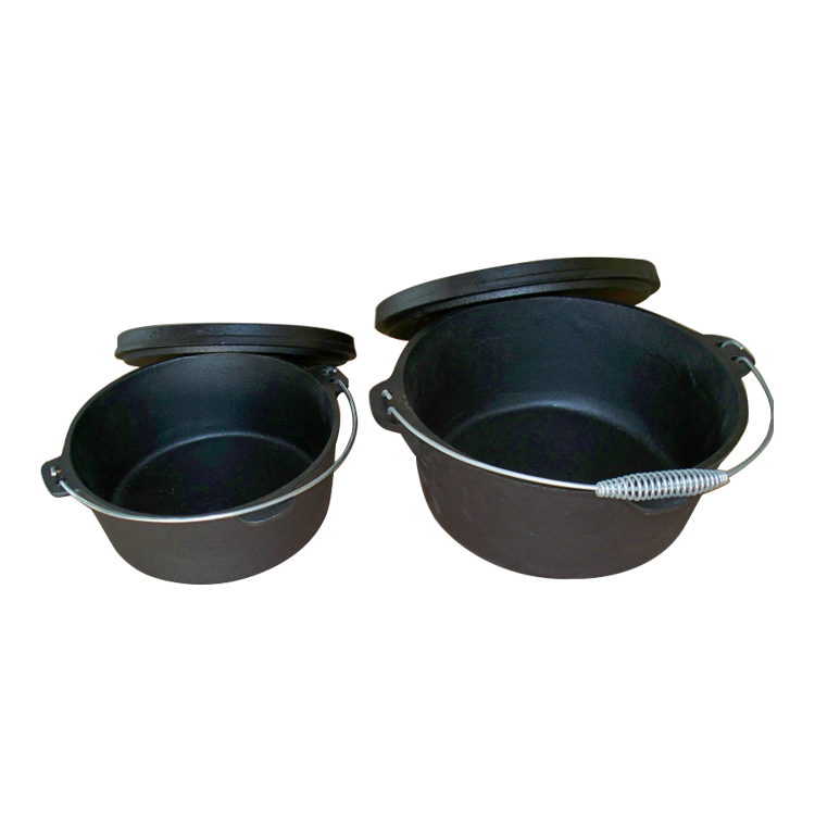 2QT голландский печь для кемпинга