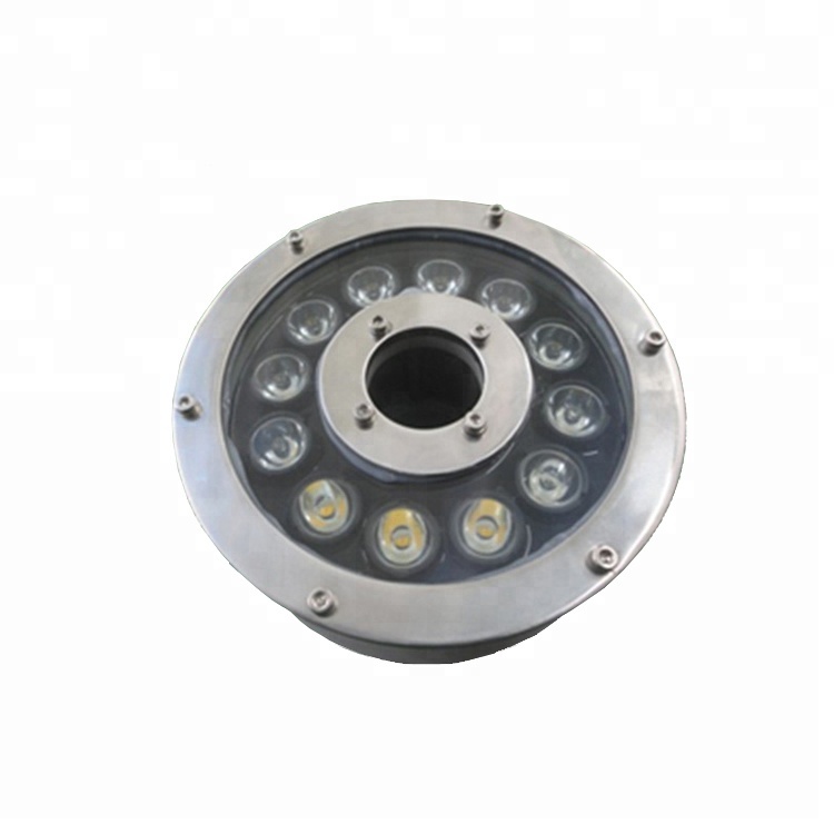 18w ip68 rgb led fountain lights,dc12v underwater lights for pond/pool/fountain lighting use