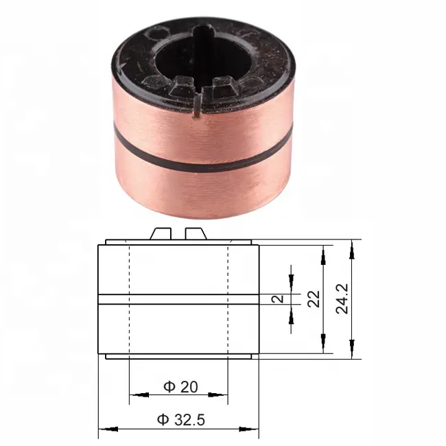 Slip Ring For Bosch ER/EF, IR/EF Alternators,28-91851