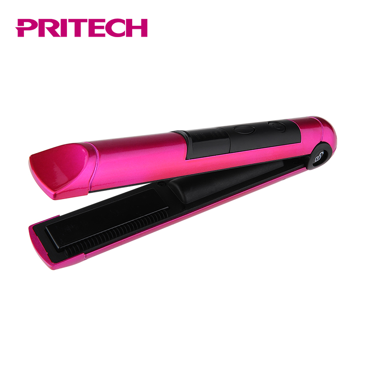 PRITECH 3 тепла режимов с питанием от Usb перезаряжаемые беспроводные выпрямитель для волос портативный выпрямитель для волос