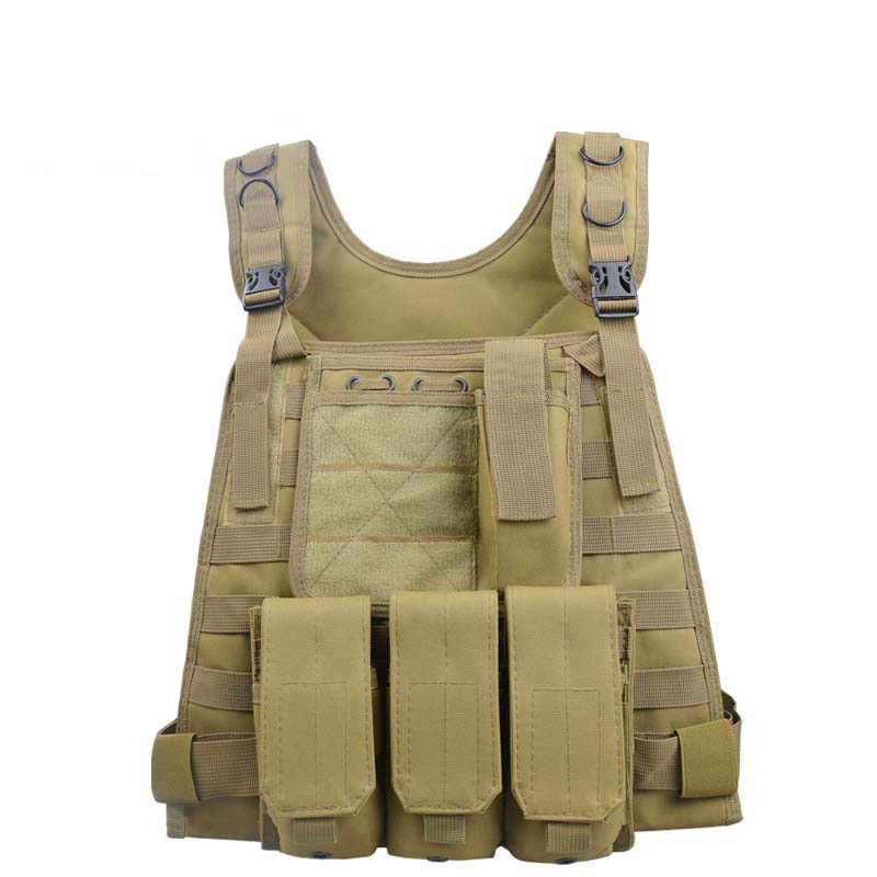 Outdoor fan tactical vest Camouflage training vest CS combat vest