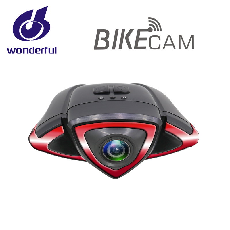 Водонепроницаемая уникальная камера Bikecam B1 Full HD 1080P с Wi-Fi для велосипеда мотоцикла шлема велосипеда