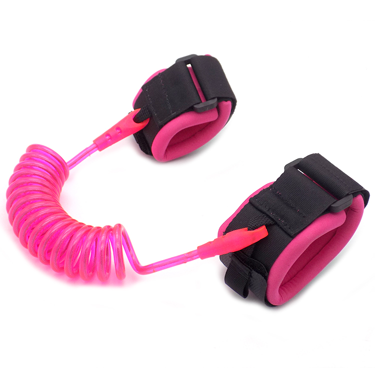 Kid Leash Pink,Baby Child Anti Lost Safety Wrist Link Harness Strap Rope Leash