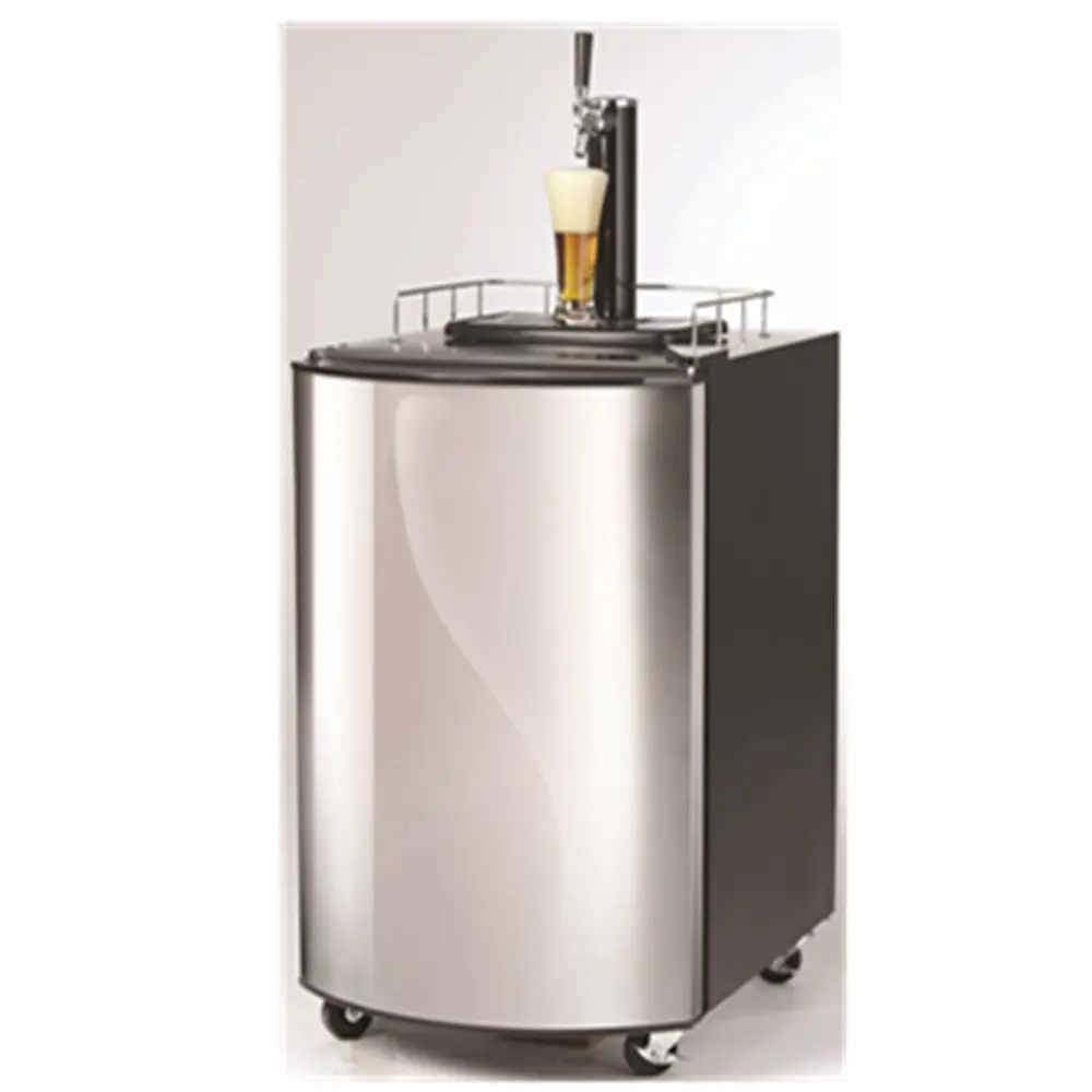 Solid Stainless Door Single Tap Built-In Beer Dispenser