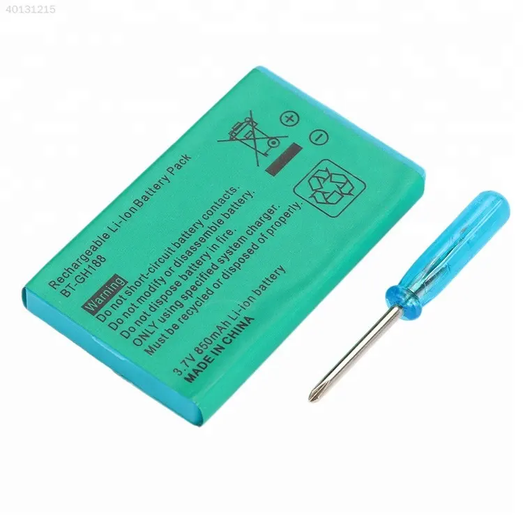 Rechargeable 850mAh 3.7V Pack Battery For Nintendo Gameboy Advance GBA SP Replacement Game Accessories Battery Pack