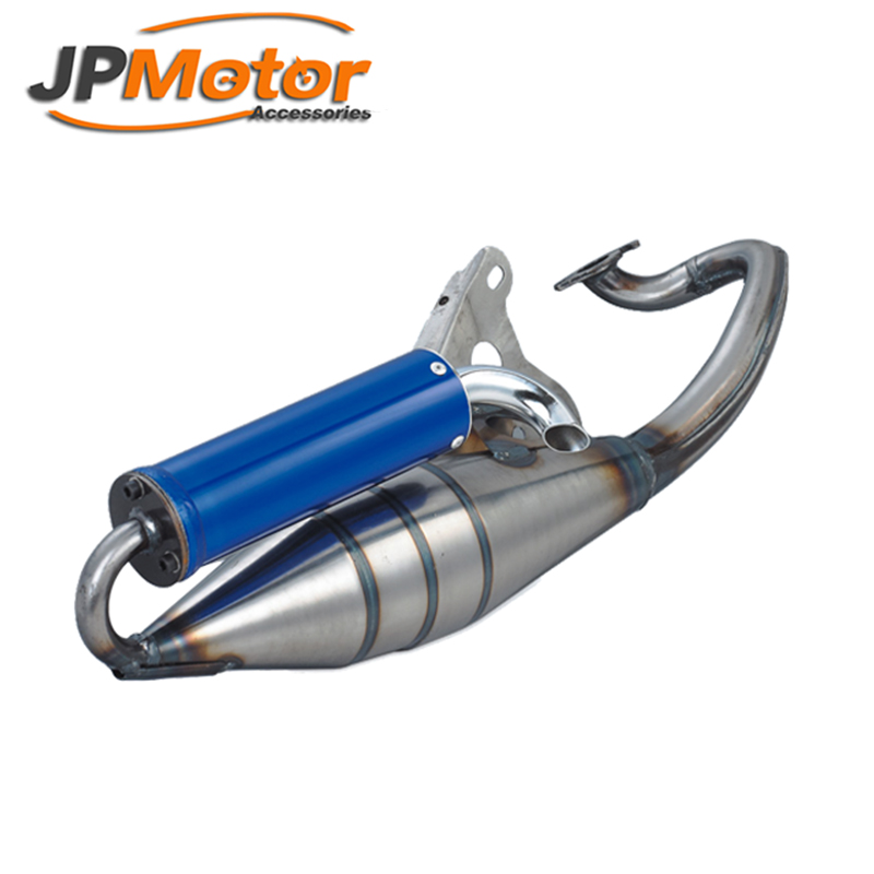 Выхлопная система JPMotor для гоночного мотоцикла, для пробежек, выхлопная труба 50 куб. См
