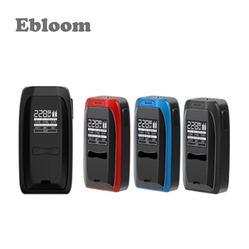 Vape mod PY-Blade 228 Вт высокой мощности поле mod vape 7,0 мл вэйп картридж