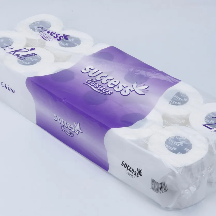 Standard toilet tissue roll with beautiful embossing for Canada Market