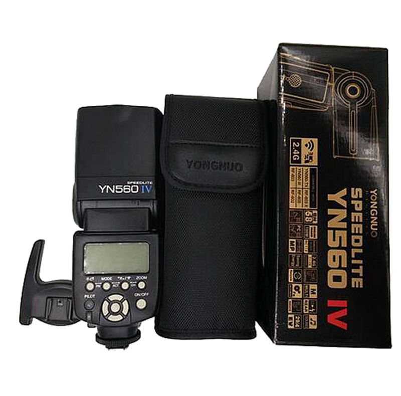 Беспроводная вспышка Yongnuo YN-560IV 2,4G для цифровой зеркальной камеры Speedlite для Canon EOS 5D Mark VI 80D 7DII
