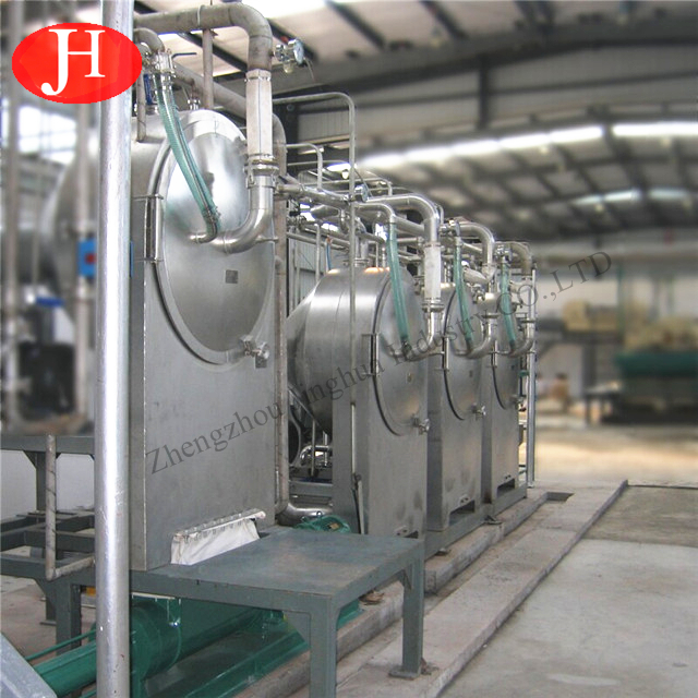 China starch making lines   starch milk separating vertical centrifuge sieves