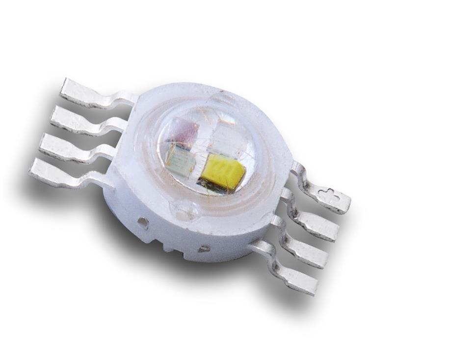 RGB + белый полный цвет 4 чипа в одном высокой мощности 12 Вт RGBW LED