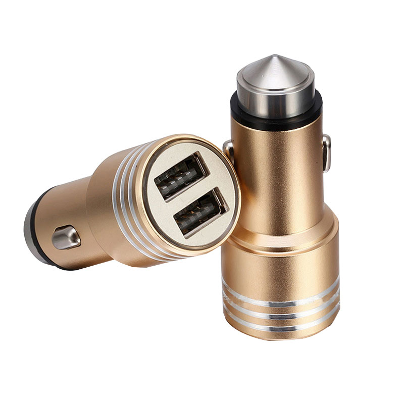 Двойной USB-адаптер для бортового зарядного устройства из алюминиевого сплава