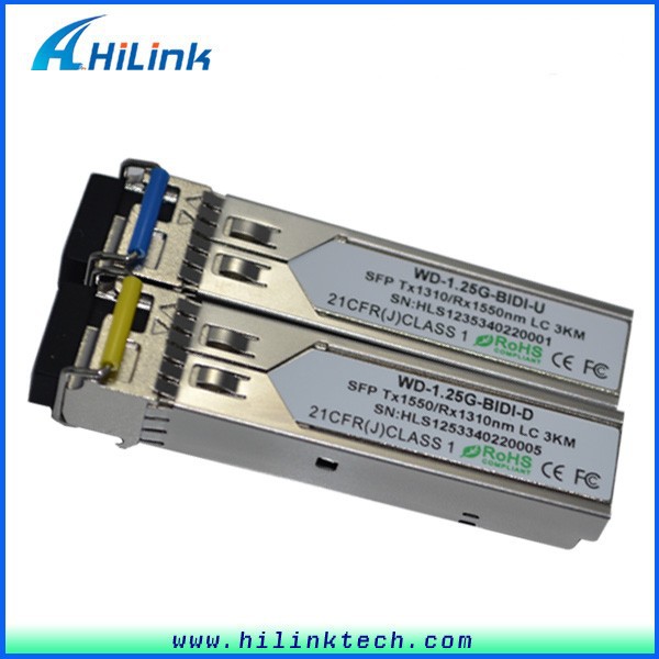 Одиночный режим SFP transceiver1. 25 г биди SFP 3 км