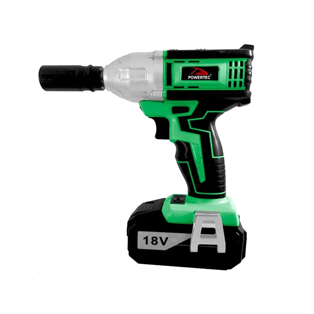 Powertec 18в, быстрое зарядное устройство батареи аккумуляторный ударный ключ, дюймовый стандарт