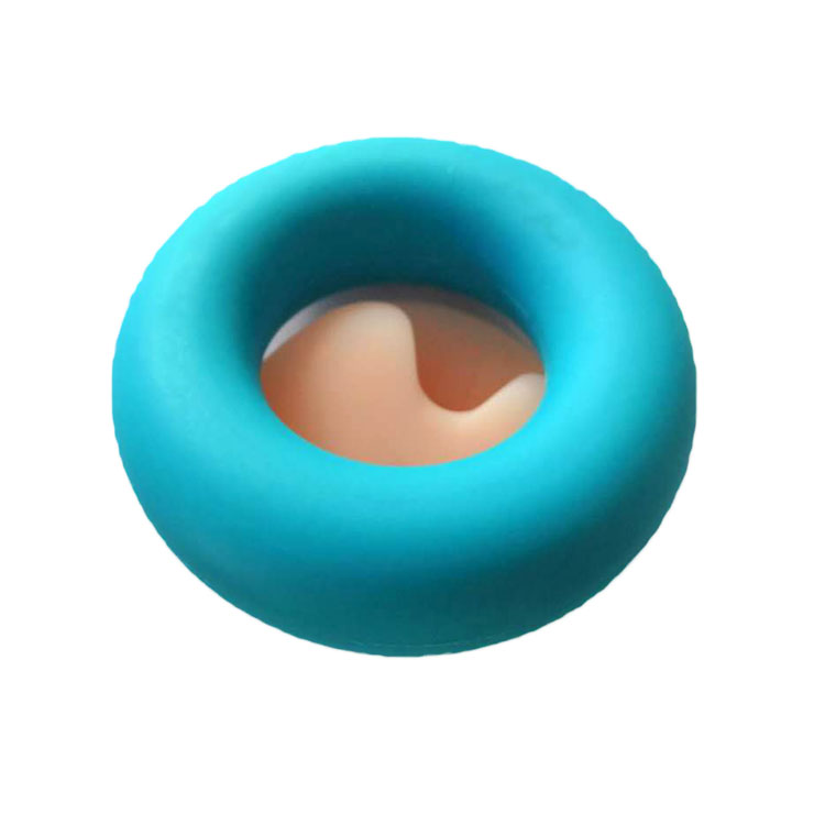 Factory supply grip force custom elastic silicone ring for hand movement