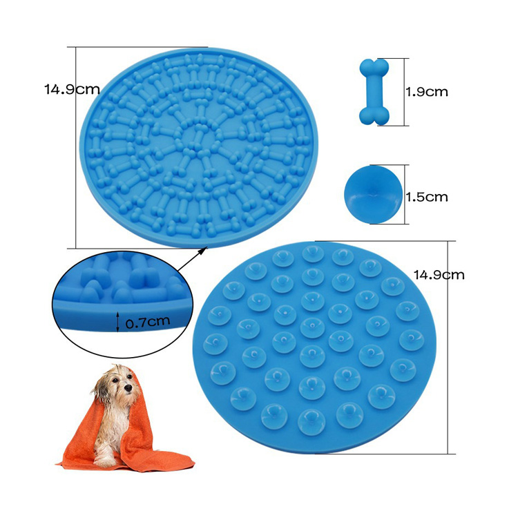 Силиконовая собачья bath buddy лизание пластина для дрессировки собак расходные материалы