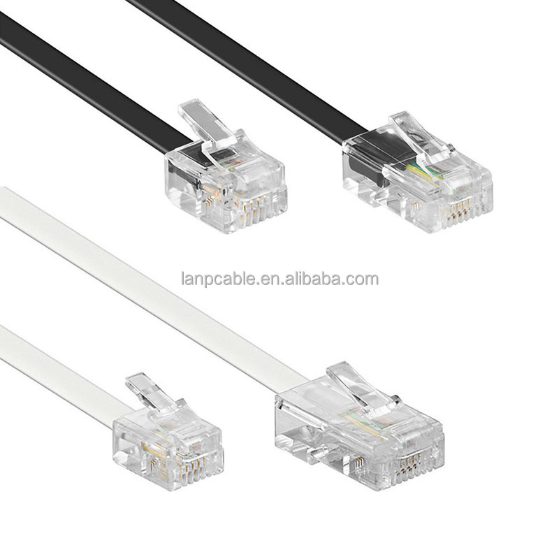 Внутренний телефонный кабель RJ11 Cat3 с покрытием из ПВХ/PE/LSZH