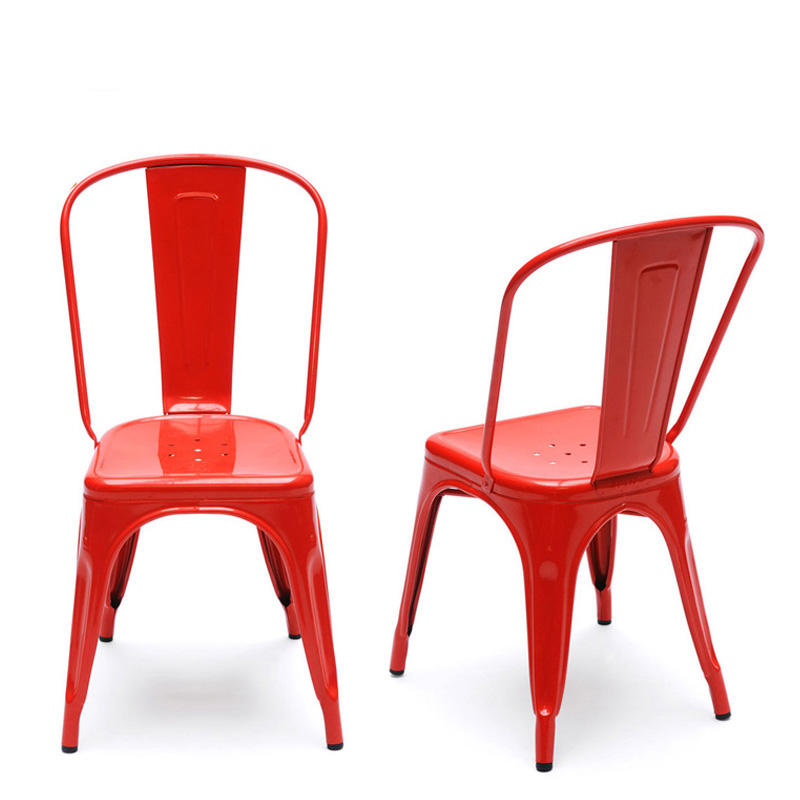 Tolixs Chair Metal Dining Chair Stackable Metal Chair