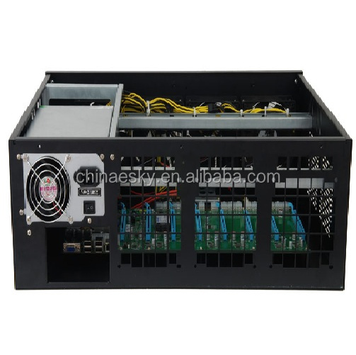 Майнинговая машина ETH машина IC6S-RX474 gpu эфириум стойка eth Шахтерская Установка чехол Ufasoft монета