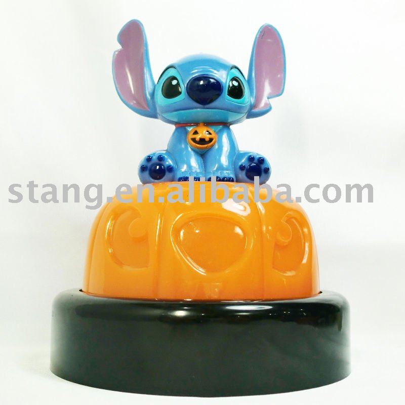 Stitch Toy with Battery with light and movement