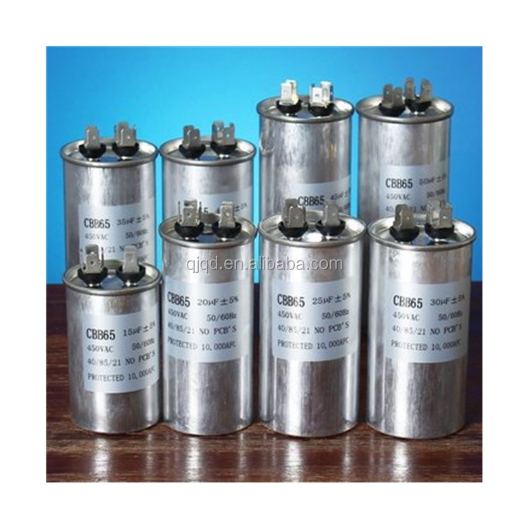 15-50uF Capacitor CBB65 450VAC Air Conditioner Start Capacitor