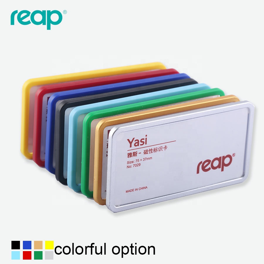Reap7029j ABS 75*37 мм бирка с именем значок держатель значки бирка с именем
