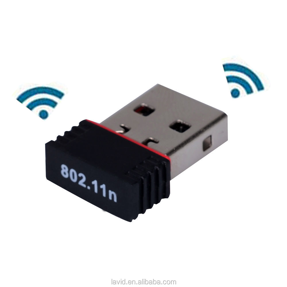 Мини USB Wi-Fi адаптер, 802,11 b/g/N, 150 Мбит/с