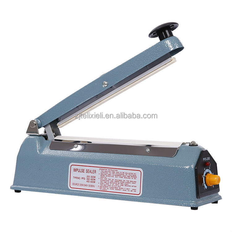 PFS-200I best polythene bag nylon plastic film portable food impulse sealing machine